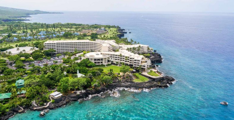 aerial photography of island and buildings