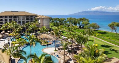 beach resort during daytime